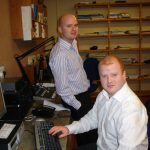 Greg Hughes and Gareth Wilkinson from the Newsroom