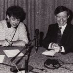 Donal Kavanagh with the late Minister Seamus Brennan