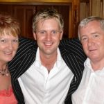 Marian Doherty, Mike Denver and Pius Mc Fadden at a Highland Concert