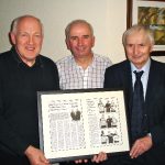Packie Keeney, Charlie Collins and Michael Mc Gee