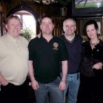 Pio Mc Cann Shaun Doherty Charlie Collins and Lisa Burkitt in New York