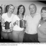 The Highland team working hard at a Coffee Morning