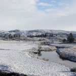 Snow is still falling in Donegal