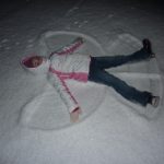 Michaela Wilson's (Age 9) snow angel