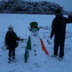 Creeslough snowman!