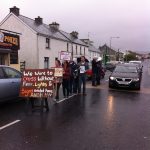 muff crossing protest