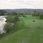 9th hole at Strabane Golf Course were children gathered for a drinking party