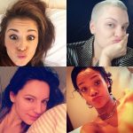 The no make-up selfie craze was started by celebrities on social media