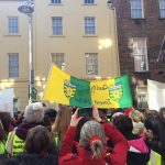 donegal childcare rally