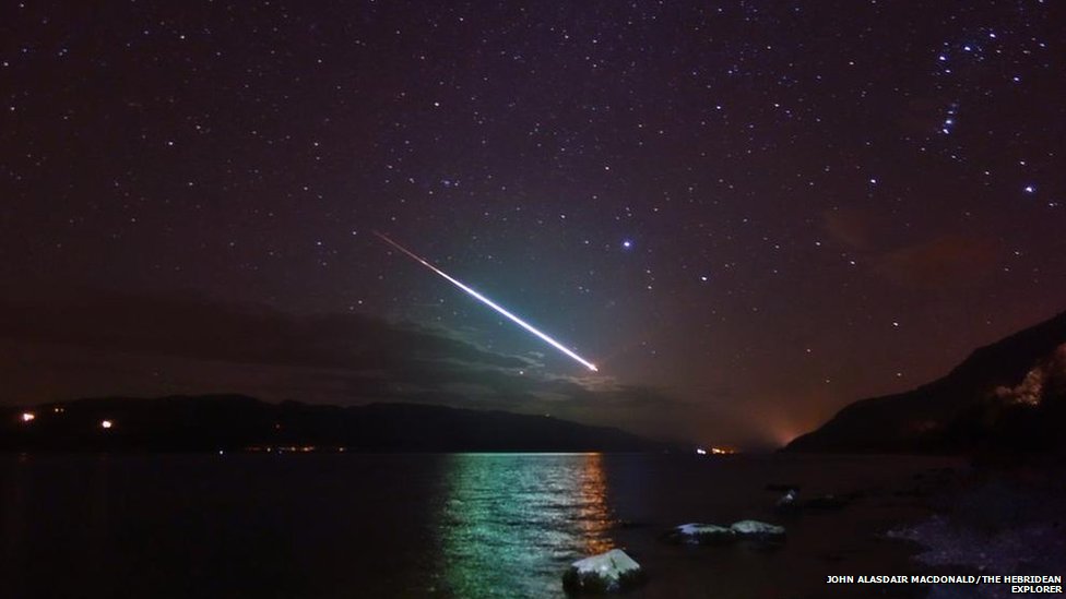 Reports of meteor sightings over Northwest Highland Radio Latest