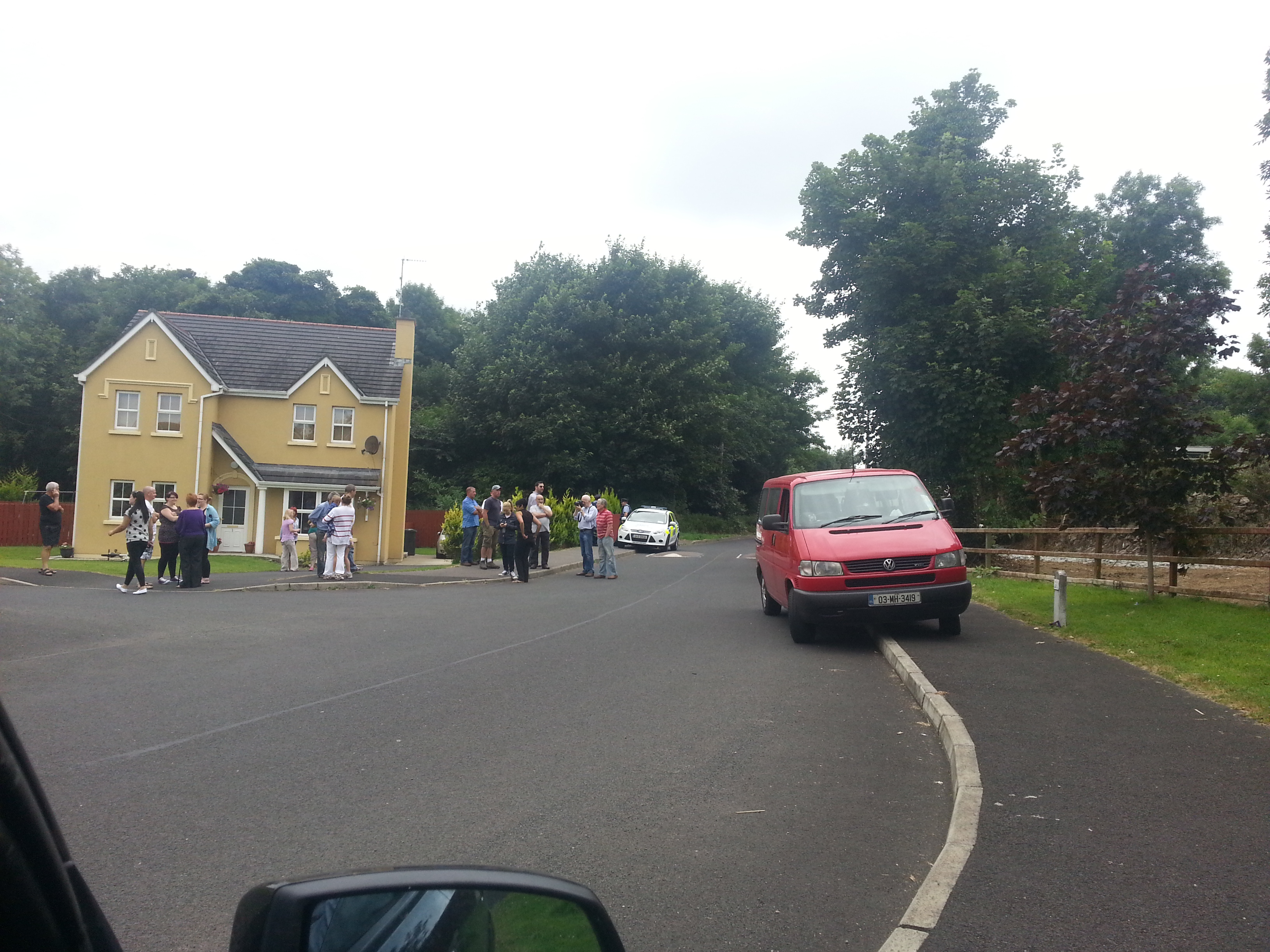 Residents in Convoy in standoff claim they have been threatened