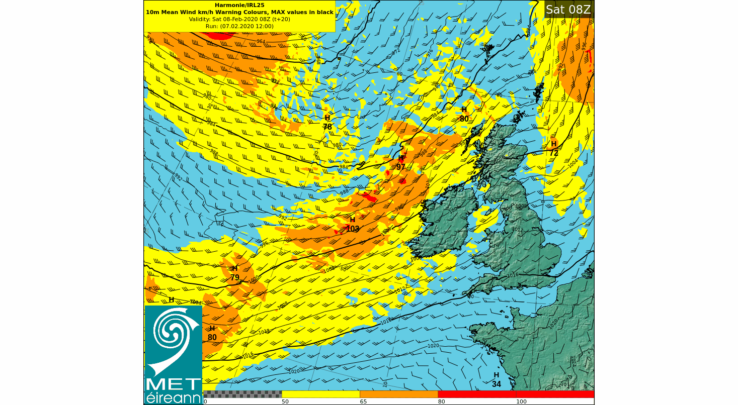 Heavy rain expected today as Storm Ciara approaches - Highland Radio - Latest Donegal News and Sport